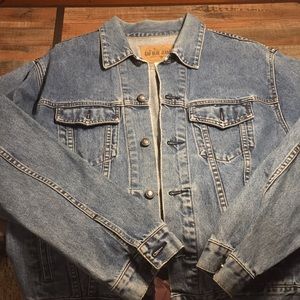 GAP jeans trucker jacket